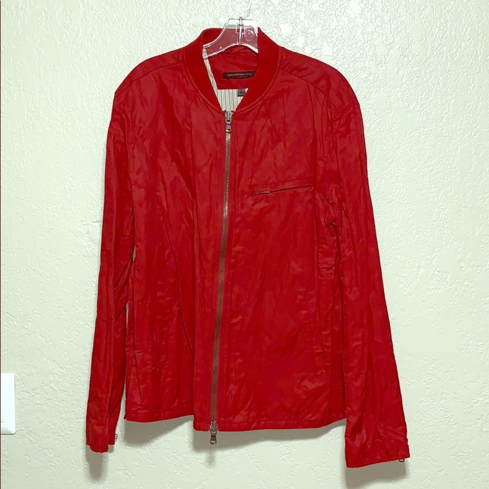 Men’s John Varvatos USA Red Jacket Size: LARGE